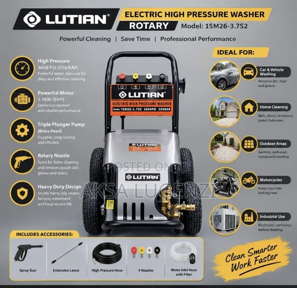 Electric High Pressure Washer