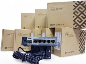 MikroTik hEX S Gigabit Ethernet Router With SFP Port – Brand New