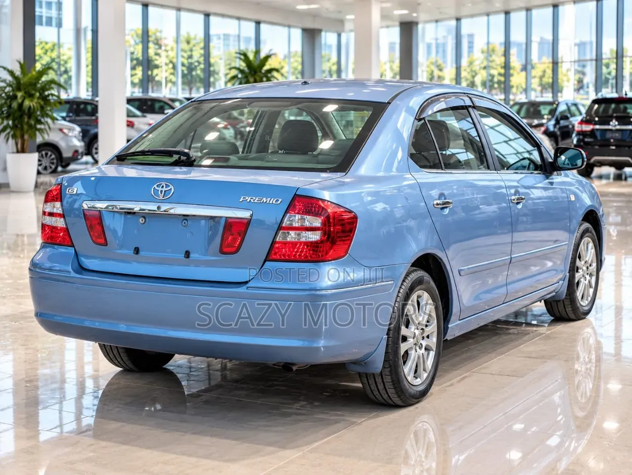 Toyota Premio 2006 Blue