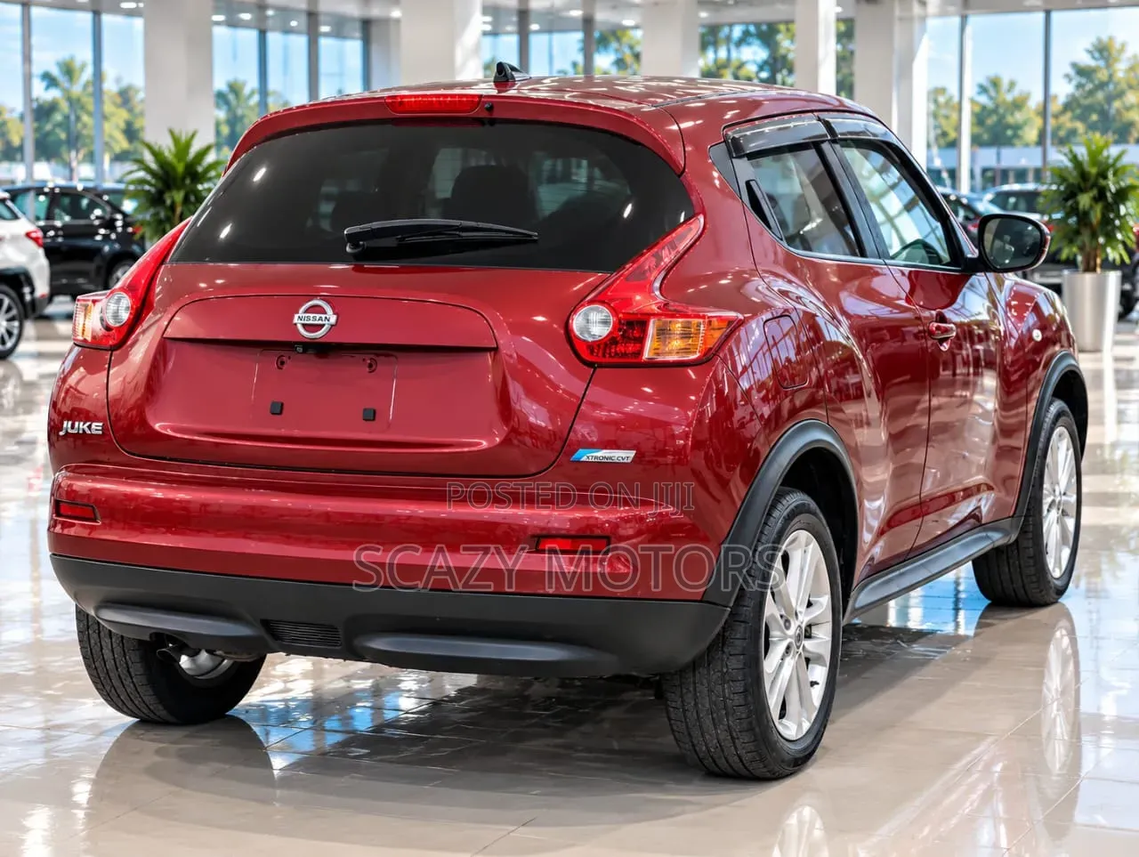 Nissan Juke 2011 Red