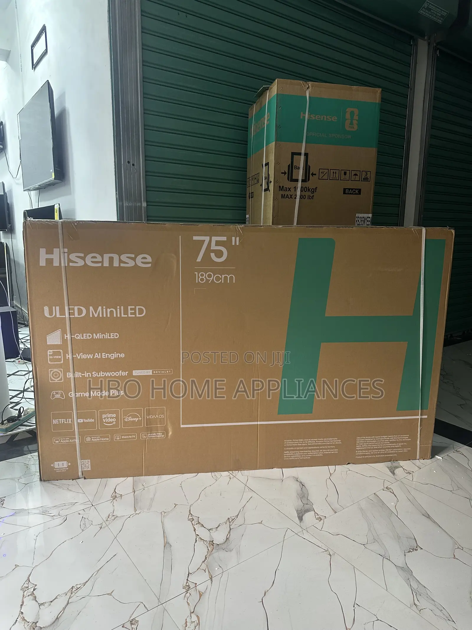 Hisense Uled Miniled 75” TV