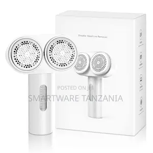 Yesido Fabric Shaver Dual-Head Design, Stainless Steel 12-Leaf Blades