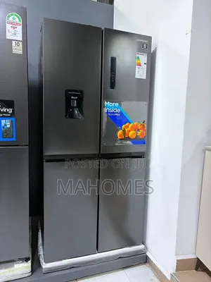 Rf48a4000m9 )Samsung Refrigerator Silver Litres :(488)