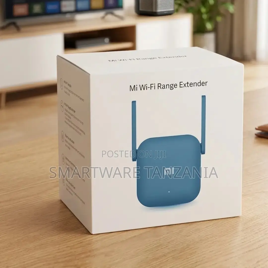 Mi Wi-Fi Range Extender, Dual Antenna, 300Mbps Wireless Speed