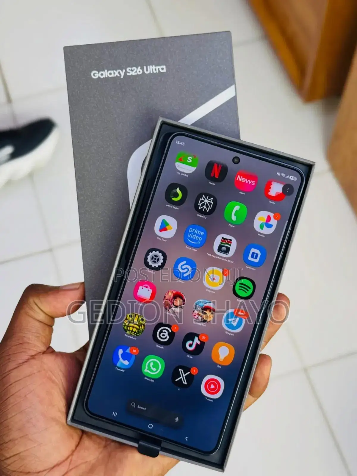 New Samsung Galaxy S26 Ultra 5G 256 GB Black