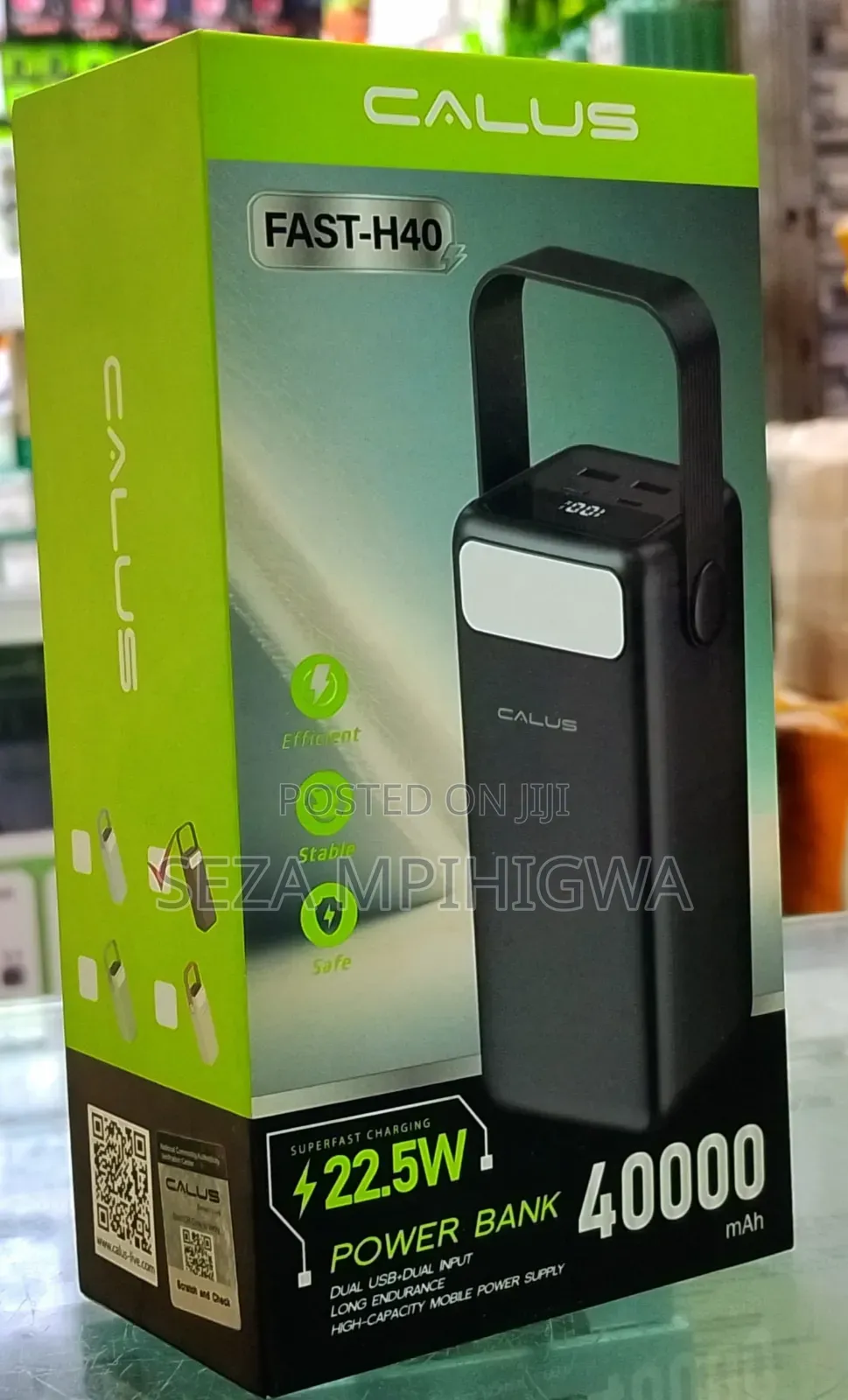 Original Calus FAST-H40 40000mAh Power Bank Fast Charging 22.5W