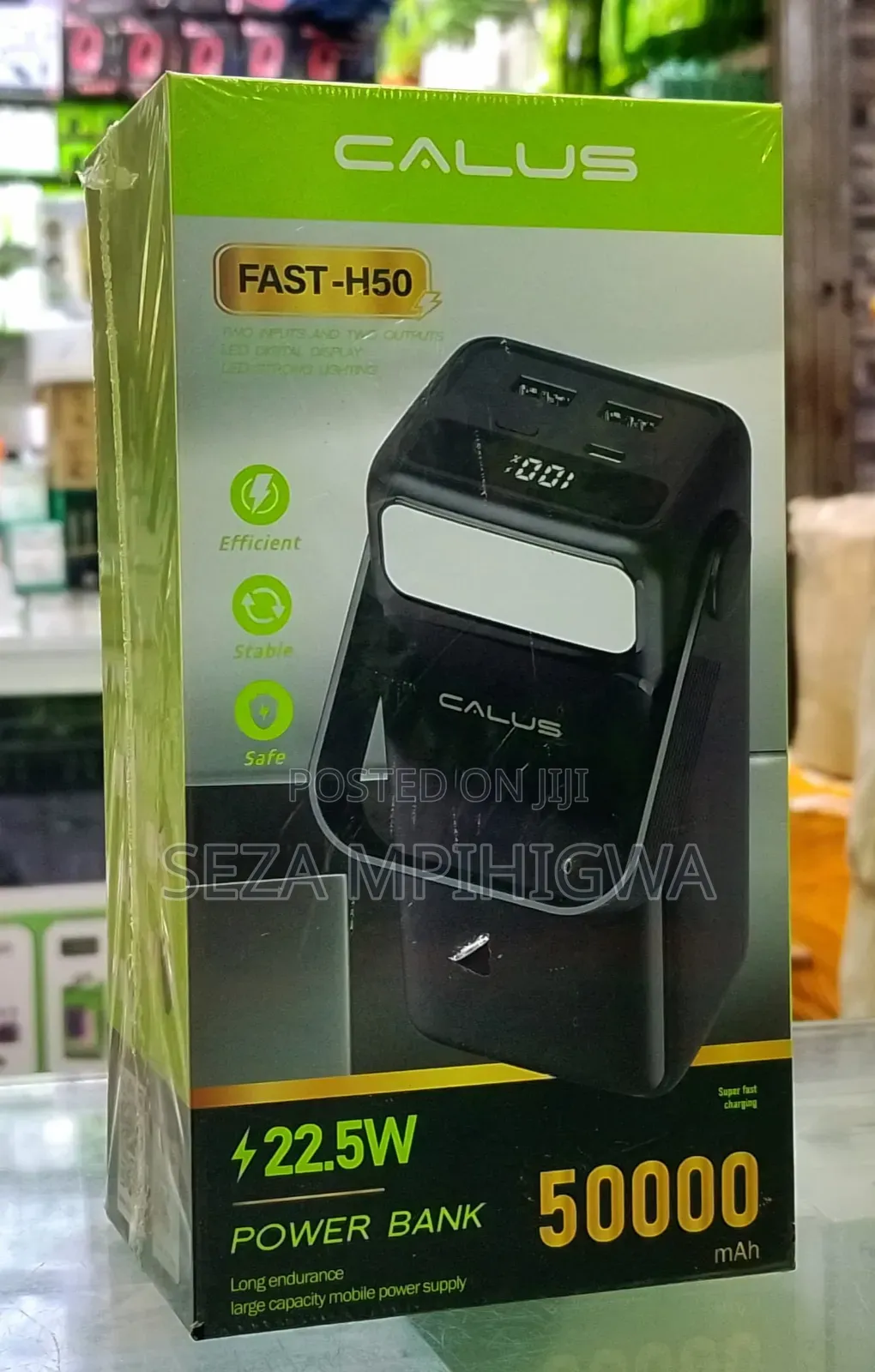Original Calus FAST-H50 50000mAh Power Bank Fast Charging 22.5W