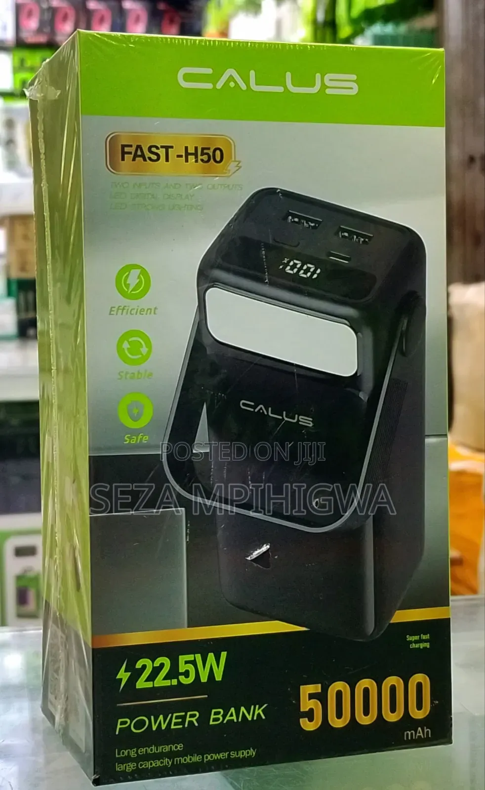 Original Calus FAST-H50 50000mAh Power Bank Fast Charging 22.5W