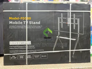 Flat Panel Display Smart Board Mobile TV Stand Presentation 55"To 100"