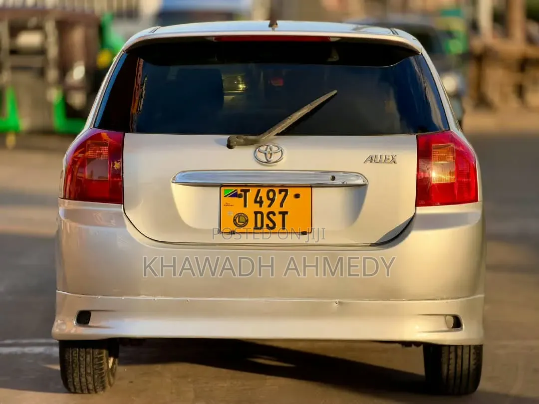 Toyota Allex 2002 Silver