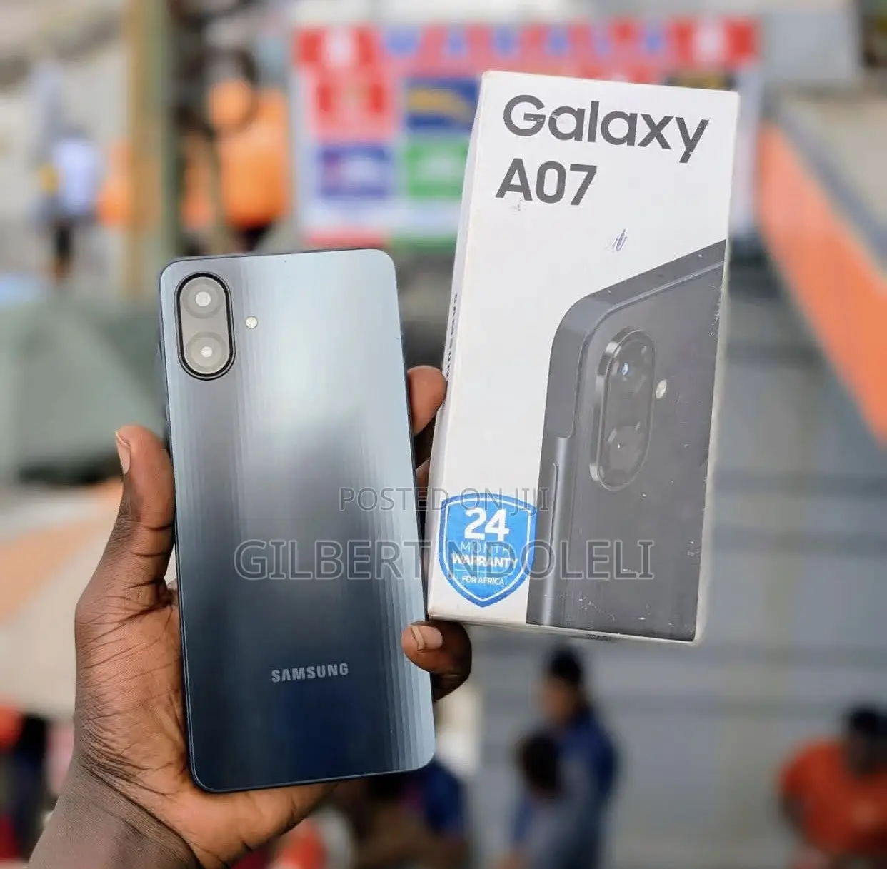 New Samsung Galaxy A07 128 GB Black
