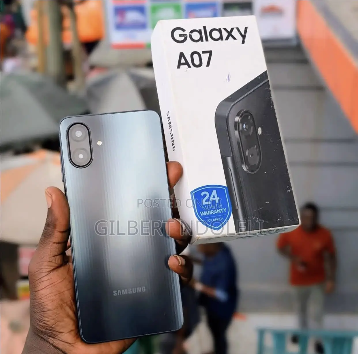 New Samsung Galaxy A07 128 GB Black