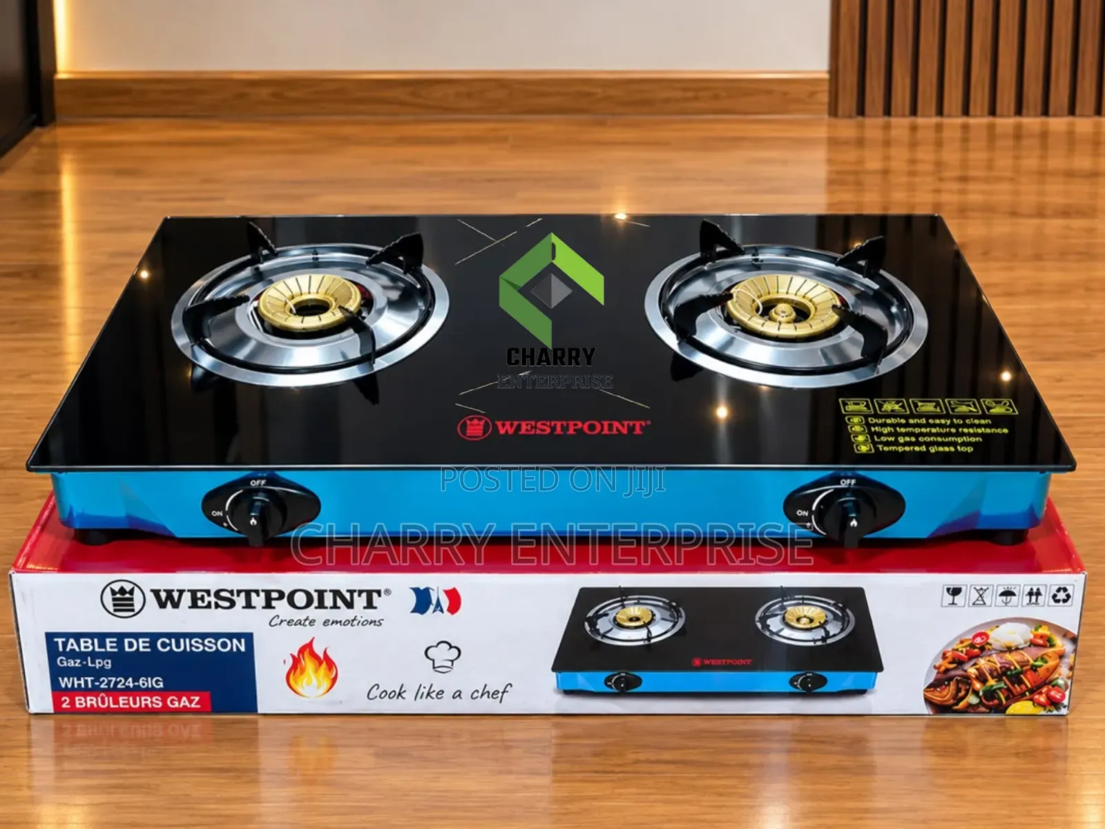 Original Westpoint 2 Burner Gas Stove/ Çooker