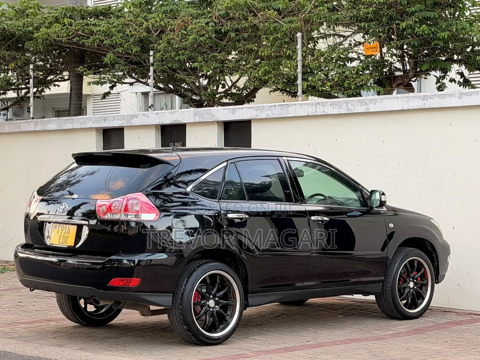Toyota Harrier 2007 Black