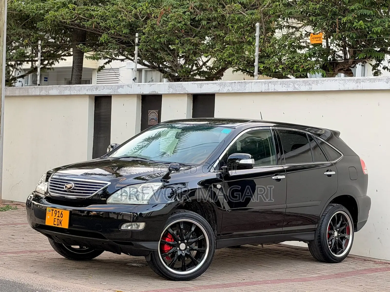 Toyota Harrier 2007 Black