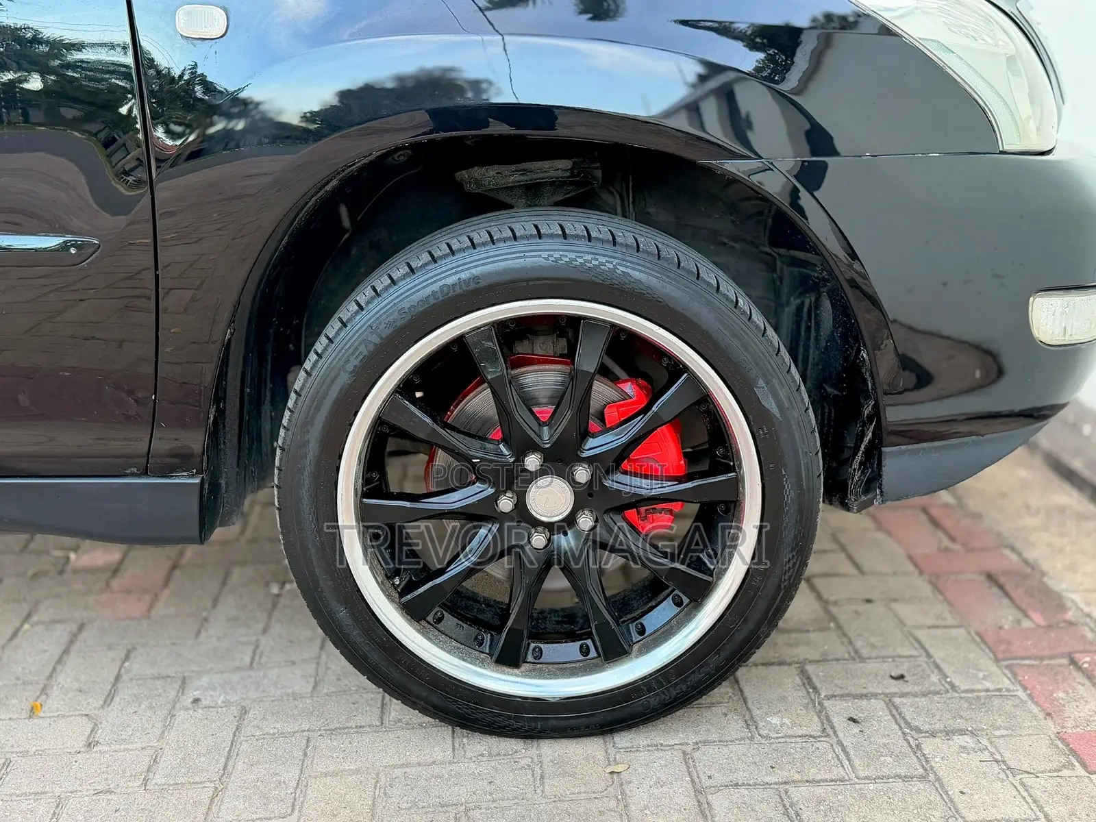 Toyota Harrier 2007 Black