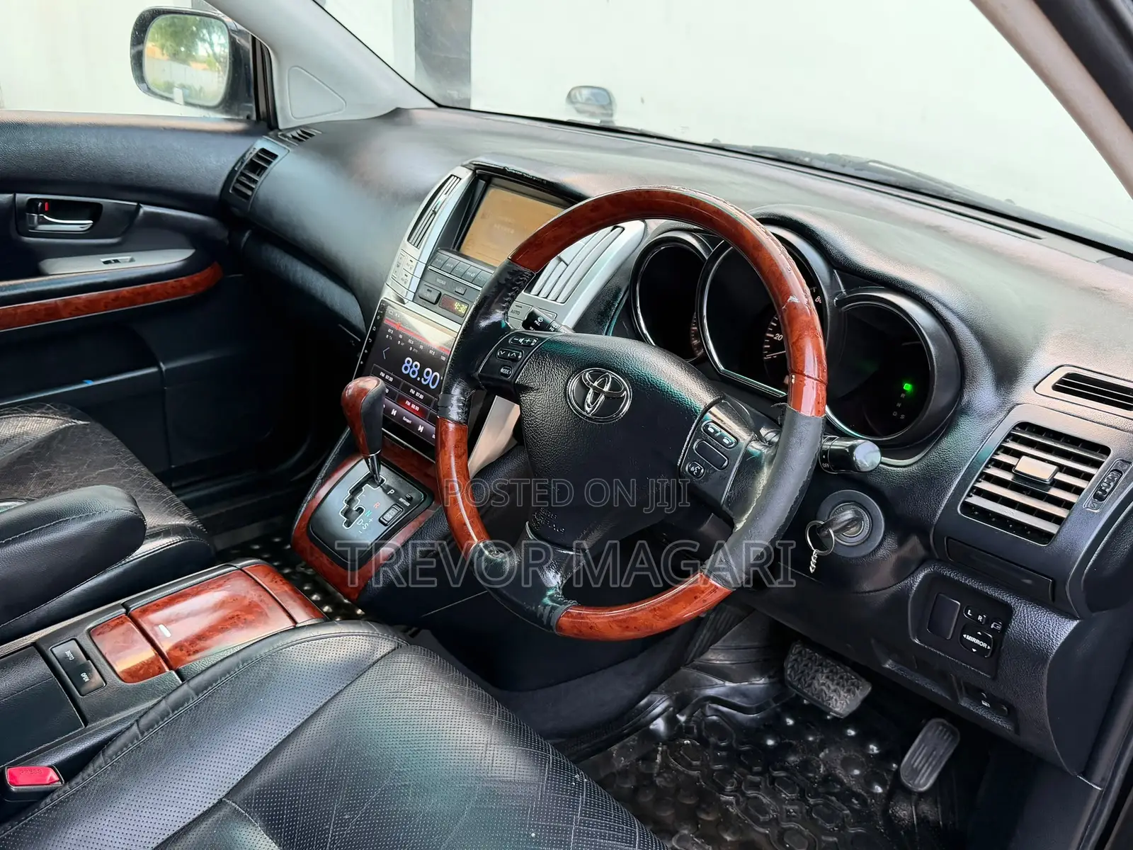 Toyota Harrier 2007 Black