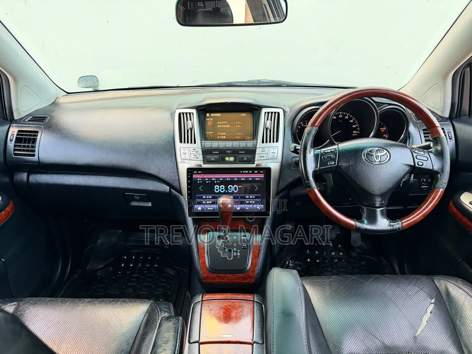 Toyota Harrier 2007 Black