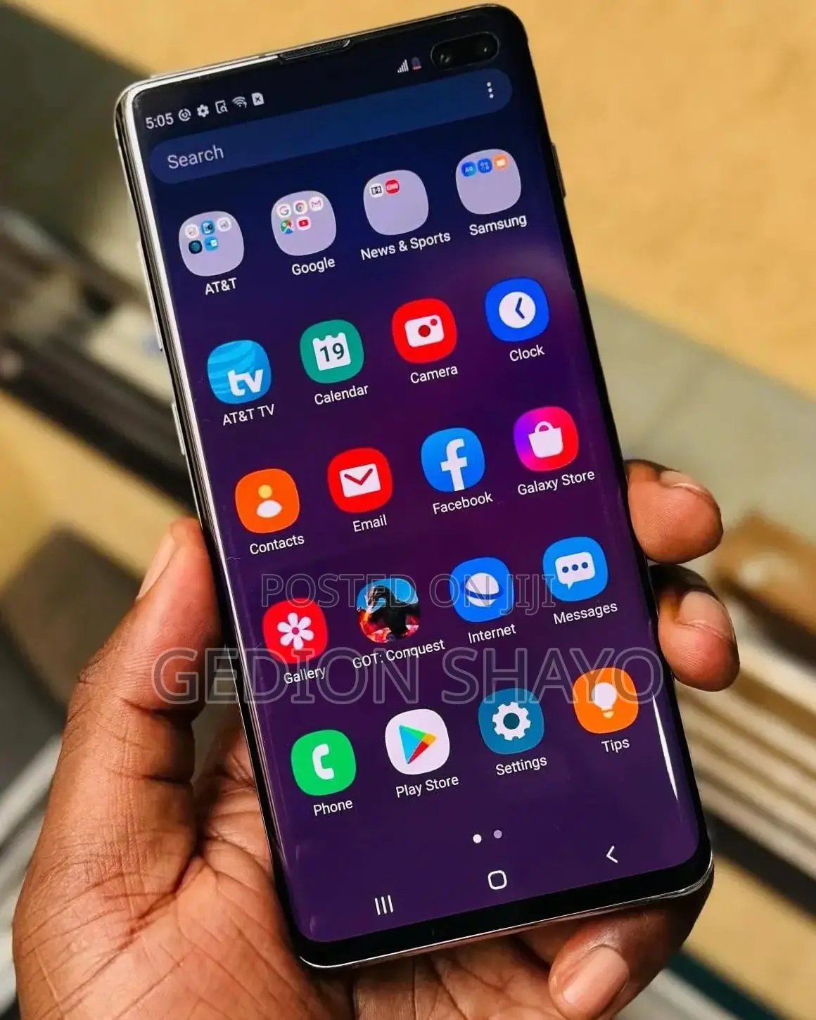 Samsung Galaxy S10 Plus 128 GB Black