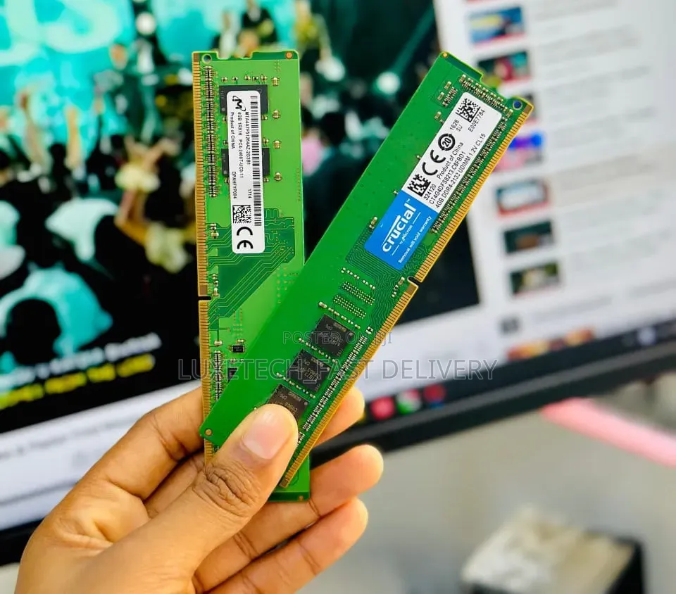 4GB DDR4 Desktop RAM – Micron/Crucial 288-Pin Memory Module Upgrade