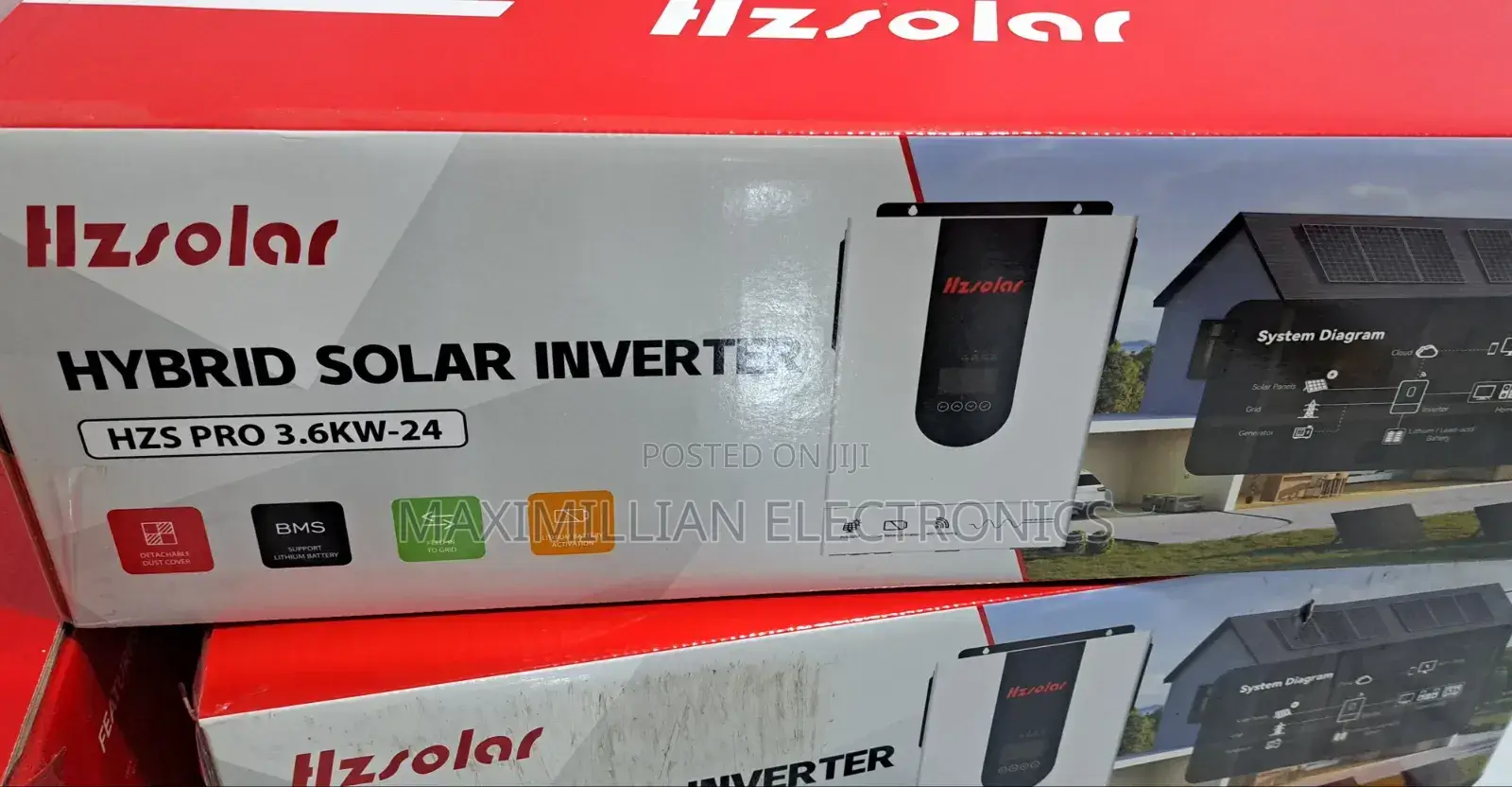 Solar Inverter 3.6kw/3.6kva/24v