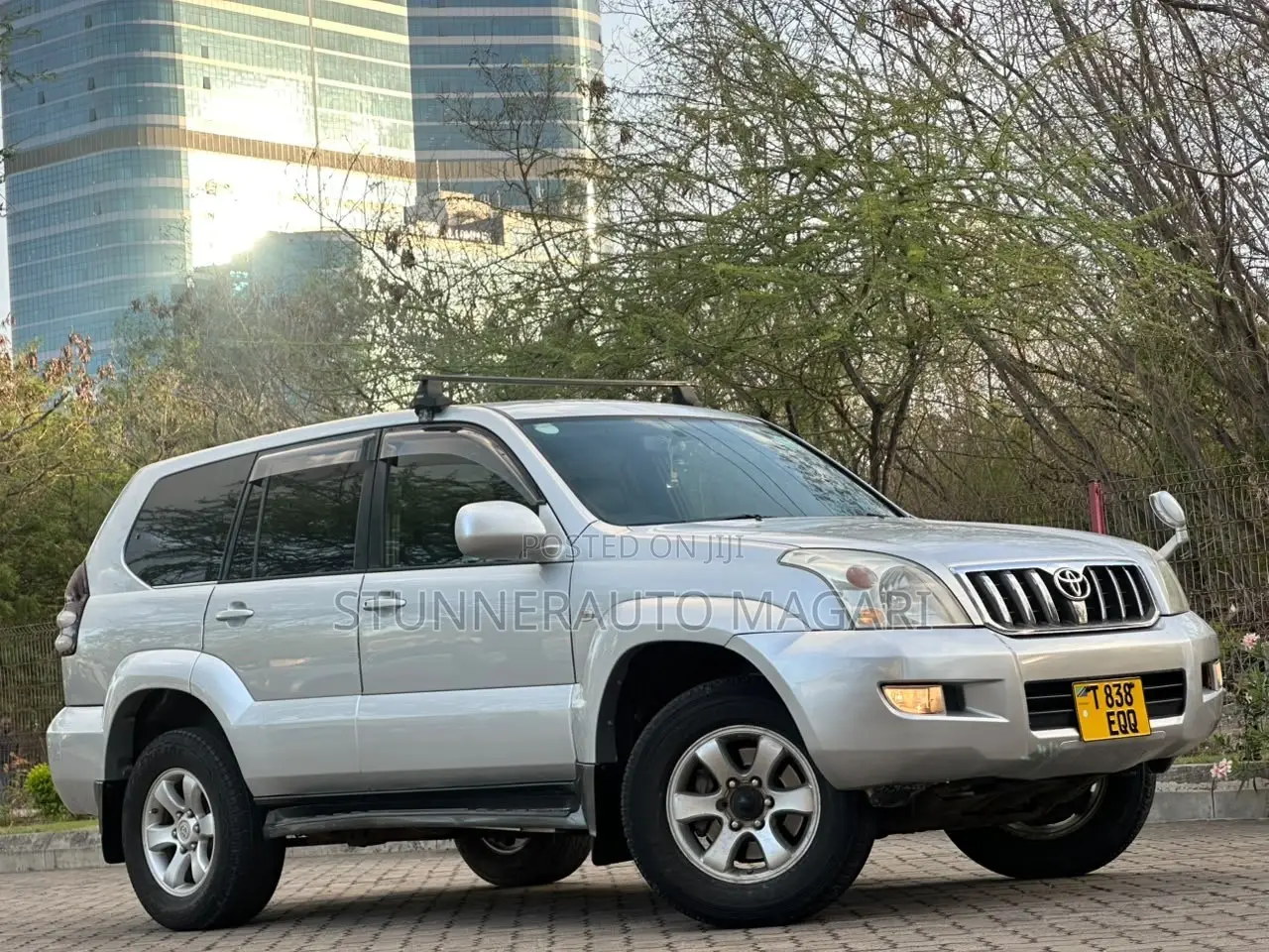 Toyota Land Cruiser Prado 2007 Silver