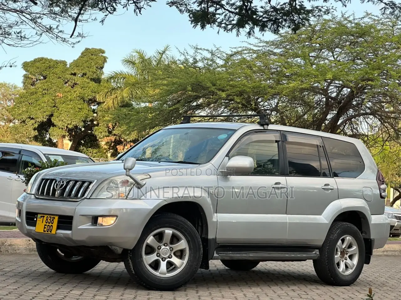 Toyota Land Cruiser Prado 2007 Silver