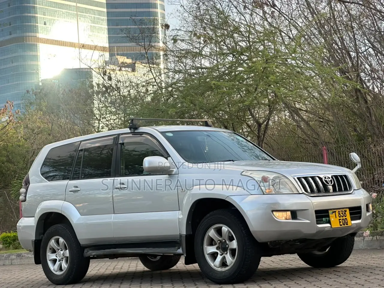 Toyota Land Cruiser Prado 2007 Silver