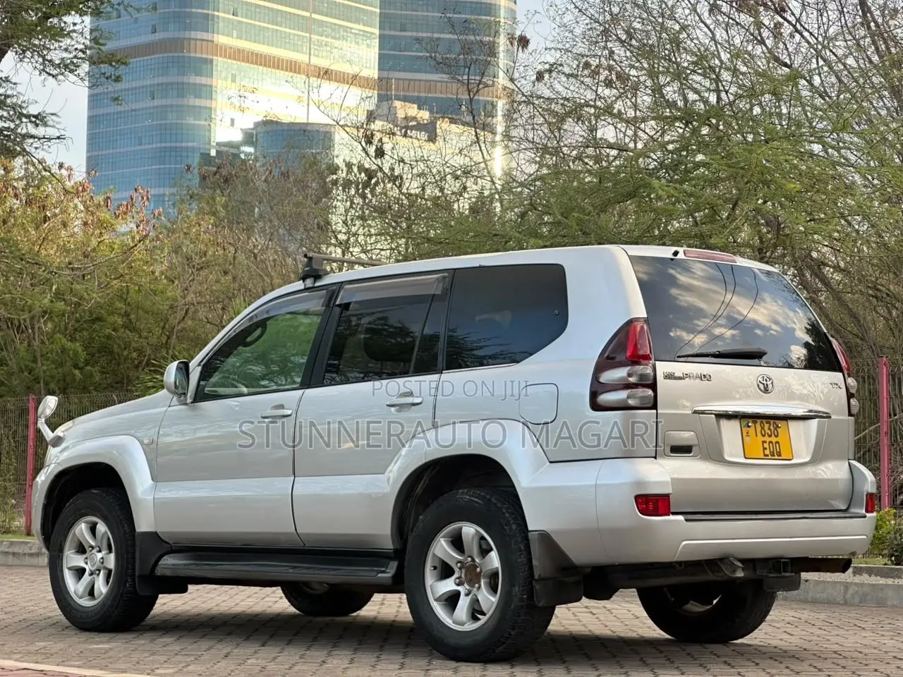 Toyota Land Cruiser Prado 2007 Silver