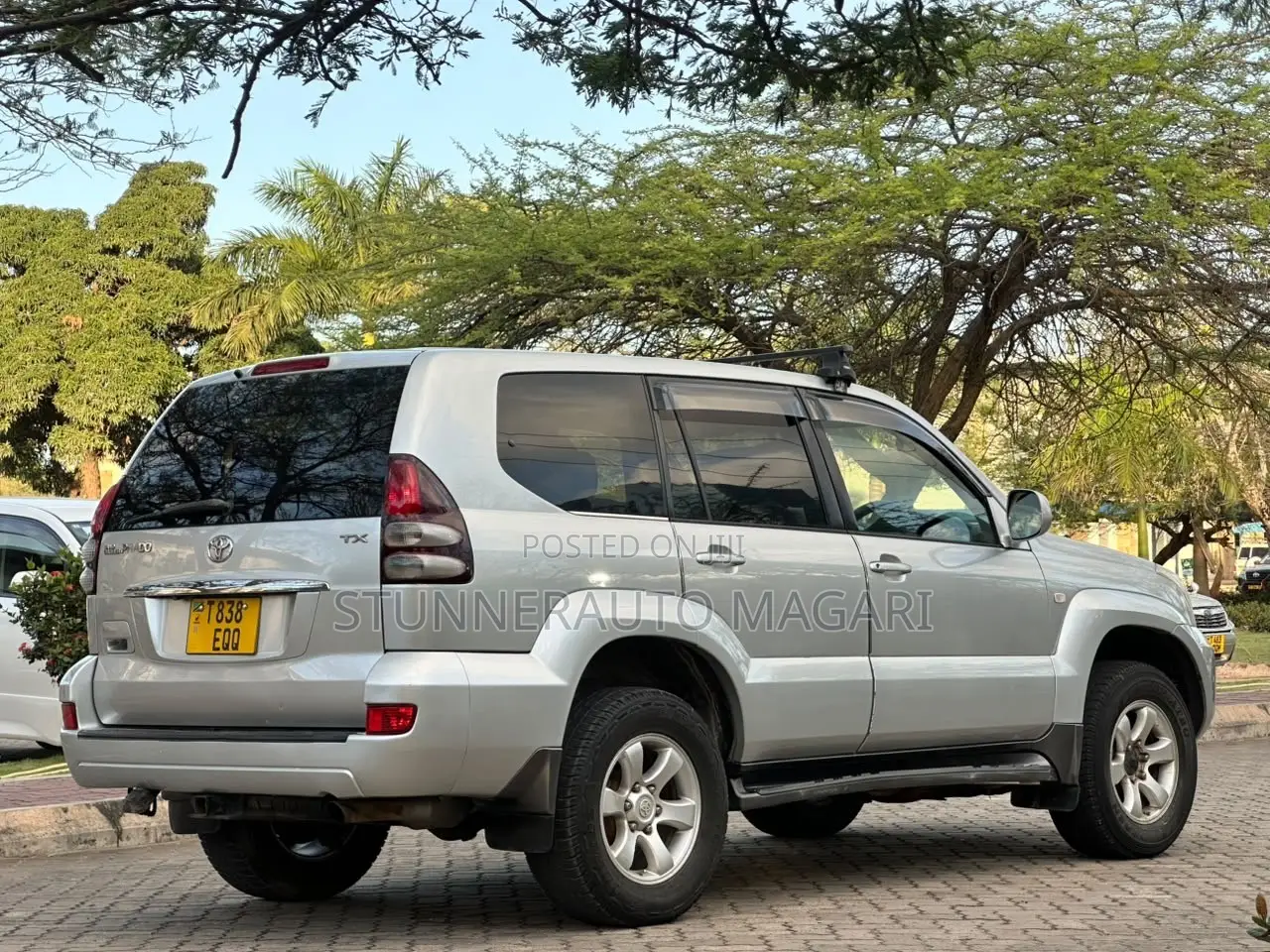 Toyota Land Cruiser Prado 2007 Silver