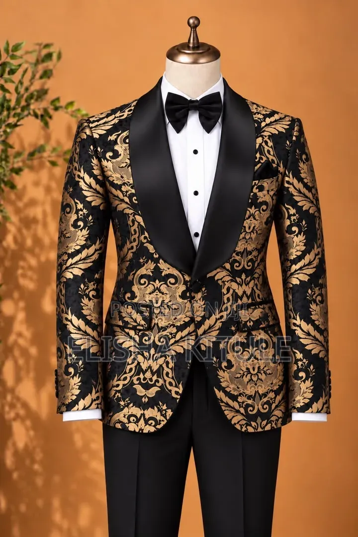 Brand New Gold for Men Suit