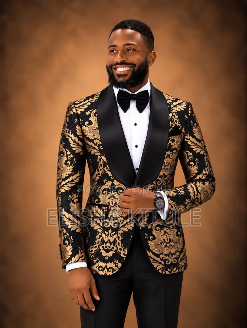 Brand New Gold for Men Suit
