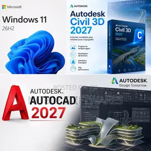 Windows 11 Pro 26H2 + AutoCAD 2027 + Civil 3D 2027