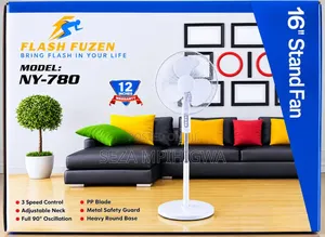 Flash Fuzen 16" Stand Fan (Model: NY-780)