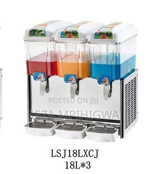 Commercial Juice Dispenser Machine 3 Tanks (18L X 3) — LSJ18LXCJ