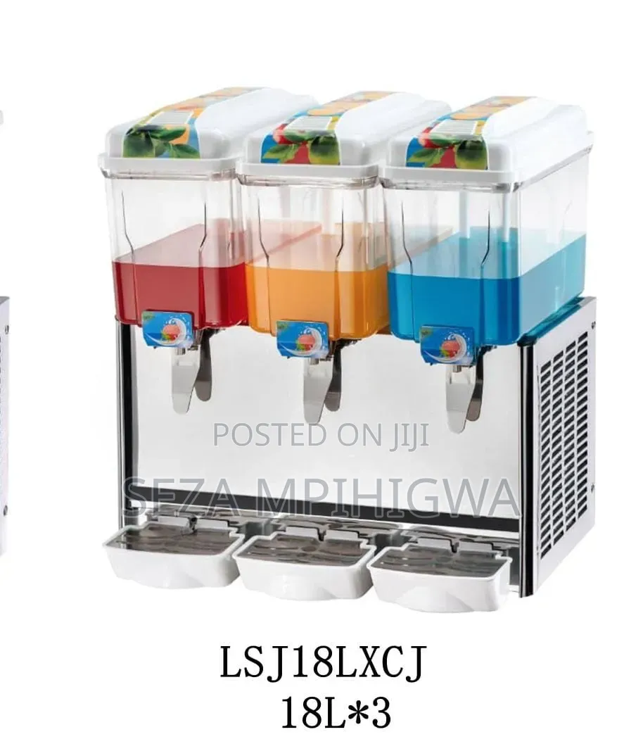 Commercial Juice Dispenser Machine 3 Tanks (18L X 3) — LSJ18LXCJ