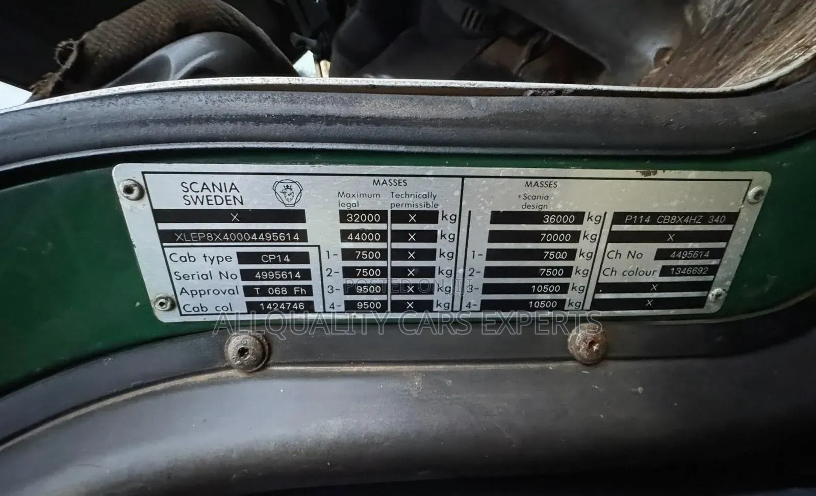 Scania TIPER 114c HP 340
