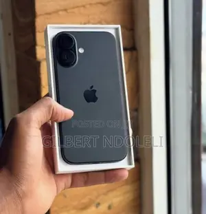 New Apple iPhone 16 128 GB Black