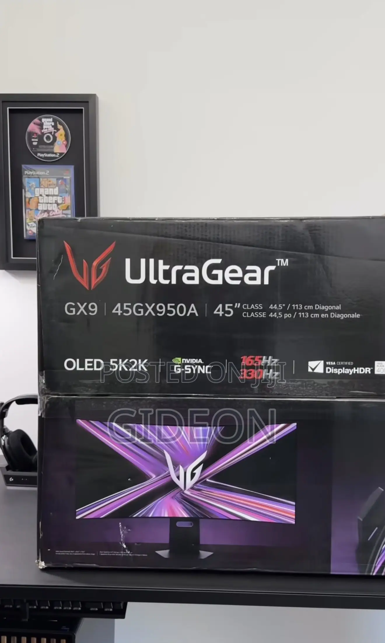 LG Ultragear GX950A. 45” Inches Curved Monitor
