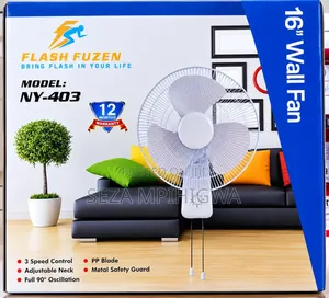 ​"Flash Fuzen Wall Fan 16"