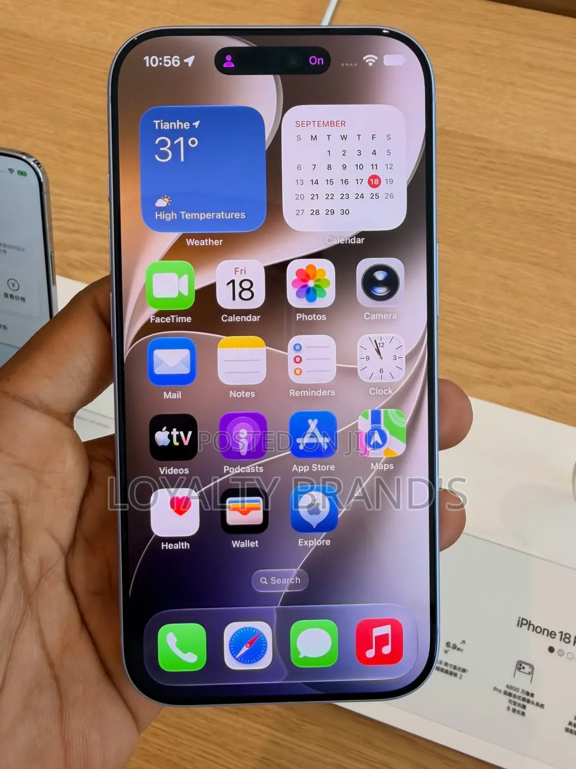 New Apple iPhone 18 Pro 256 GB Blue