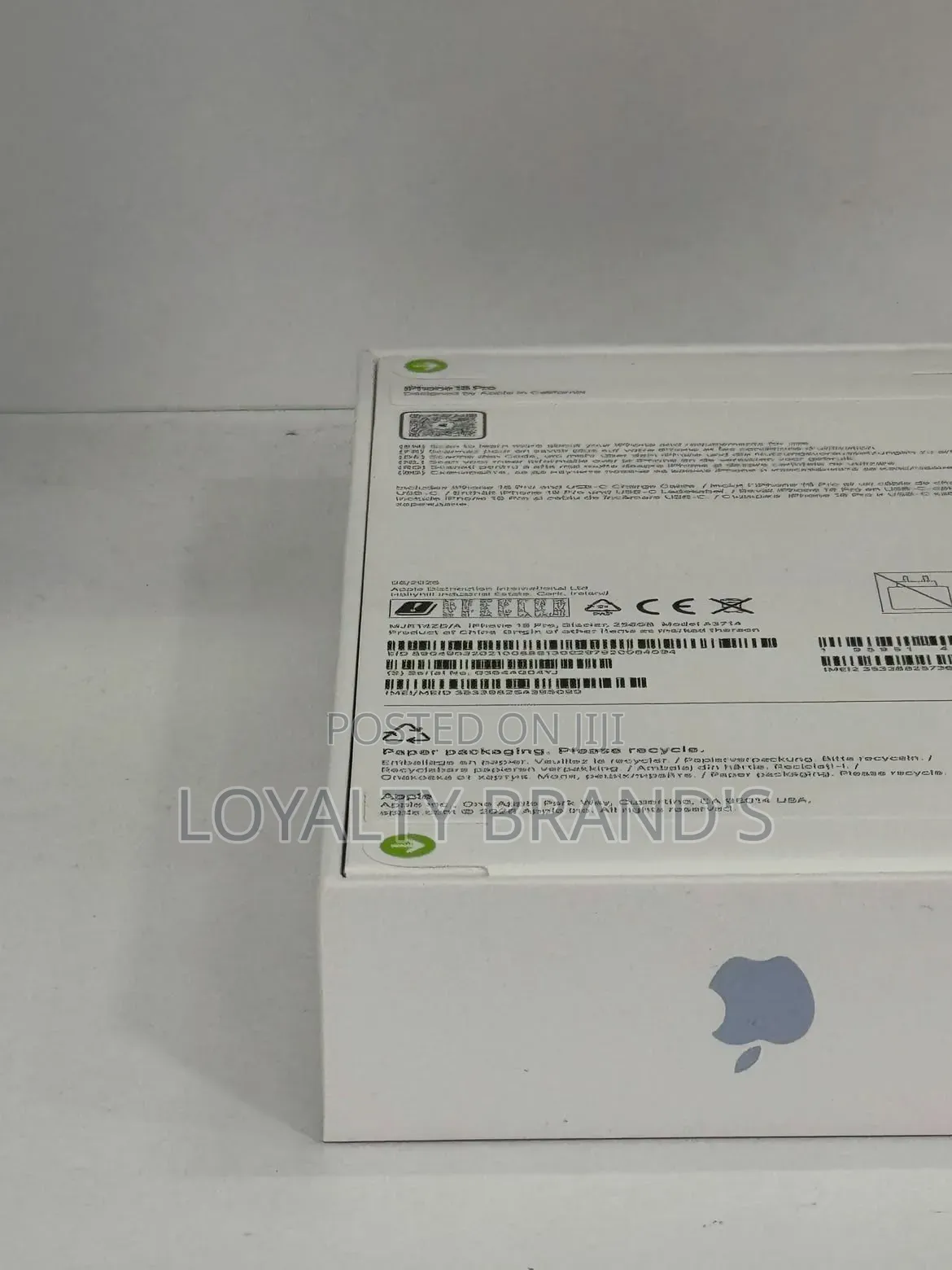 New Apple iPhone 18 Pro Max 1 TB Blue