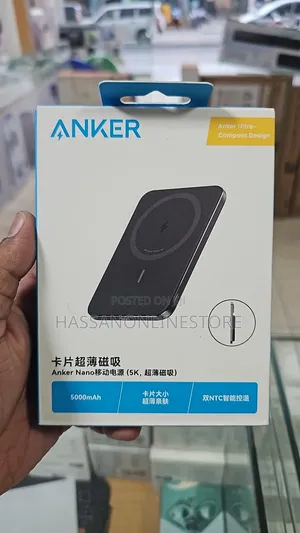 Anker Nano Power Bank (5K, MagGo, Slim)