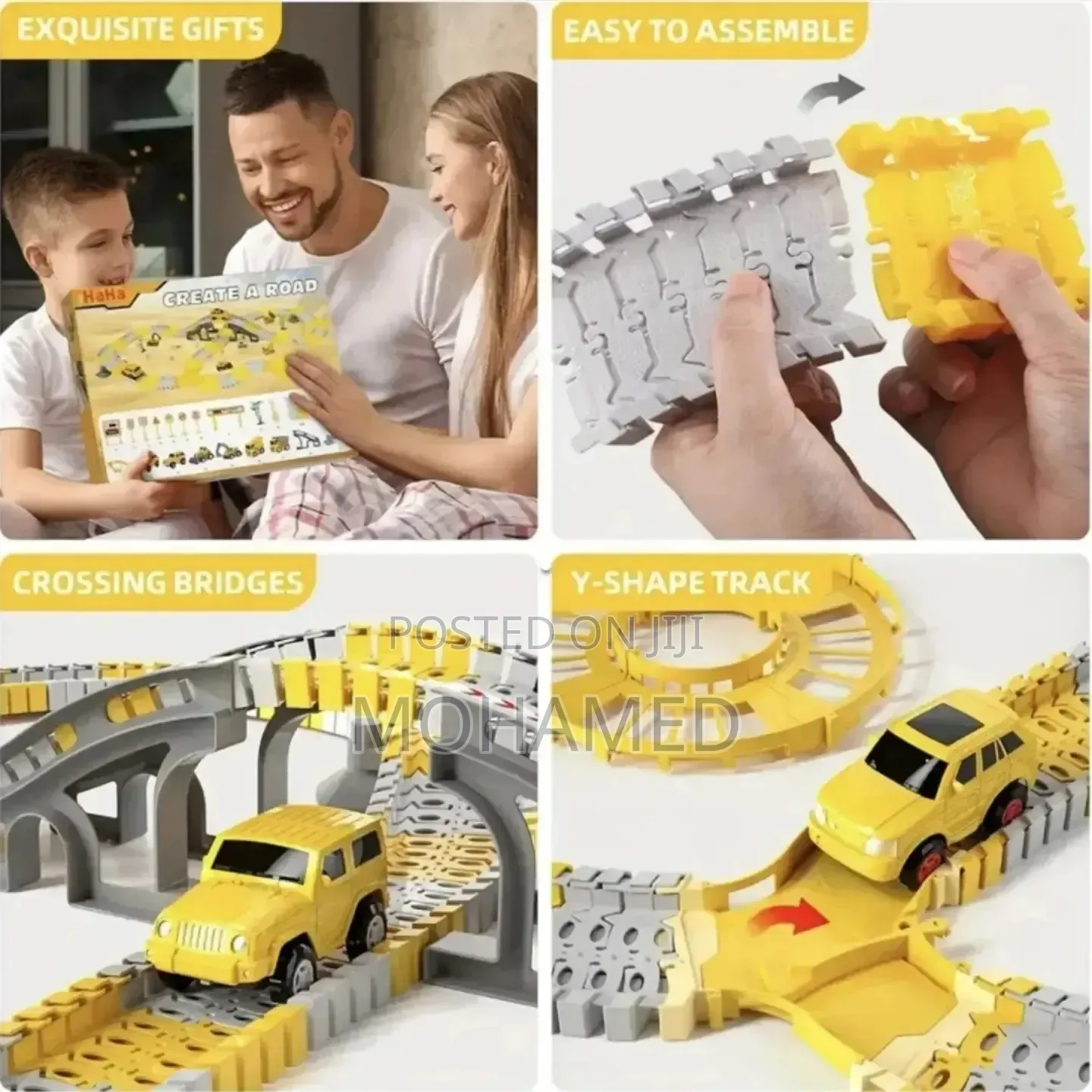 Dyi Electric Track Car Play Set –