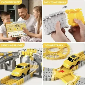 Dyi Electric Track Car Play Set –