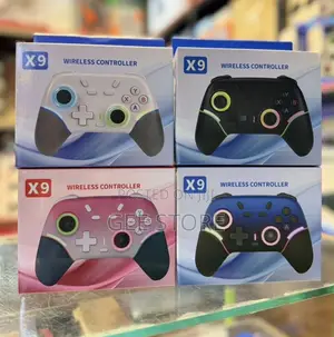 X9 Wireless Gaming Controller RGB Gamepad