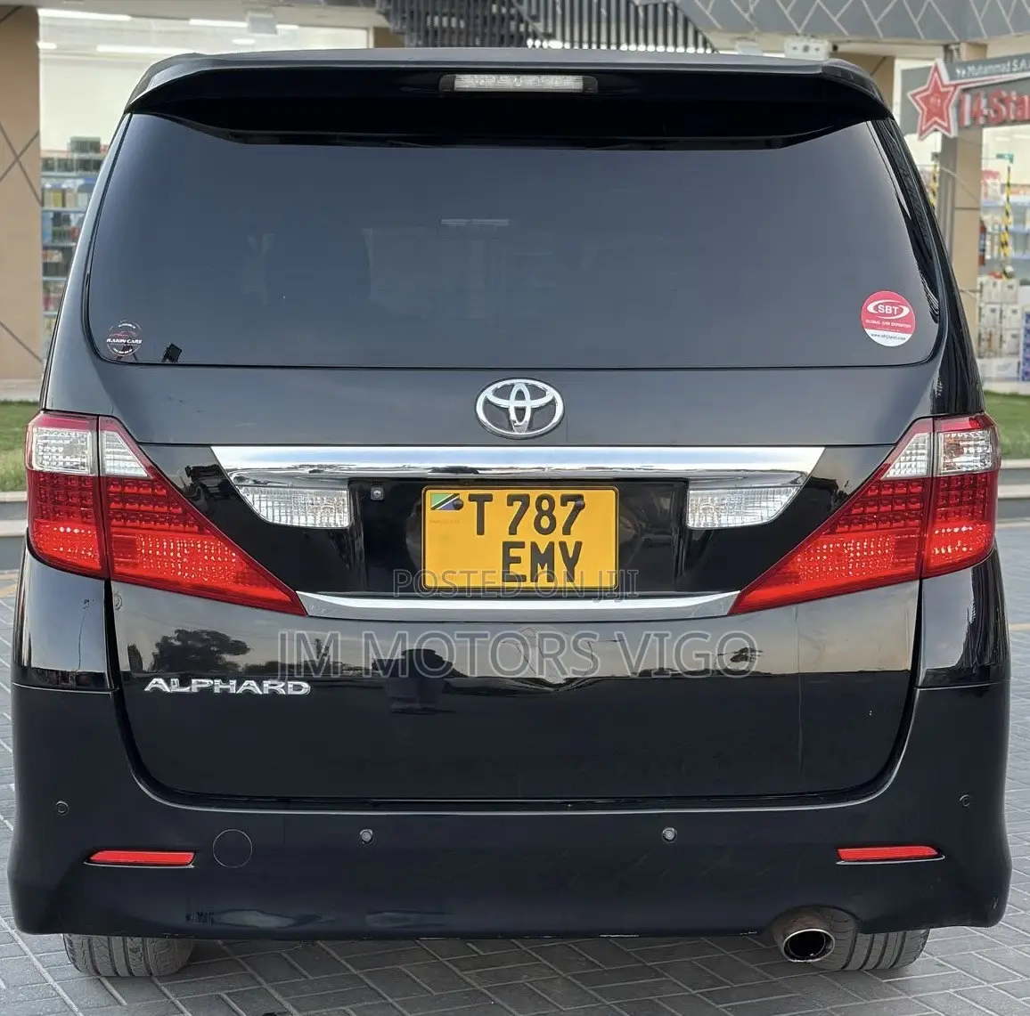 Toyota Alphard 2009 Black