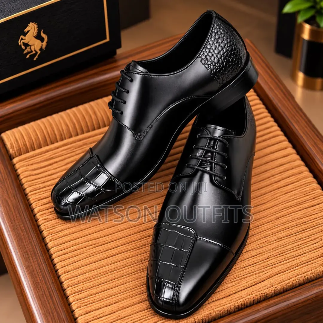 Men's Leather Shoes in De'Rossi Design