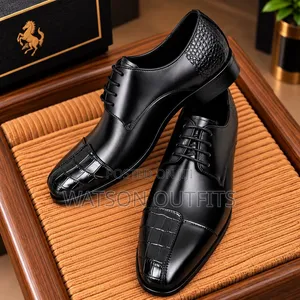 Men's Leather Shoes in De'Rossi Design