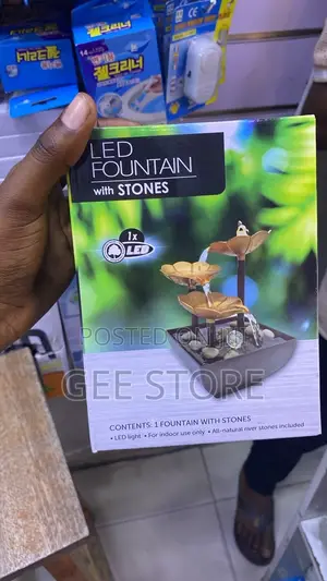 Indoor Tabletop LED Water Fountain